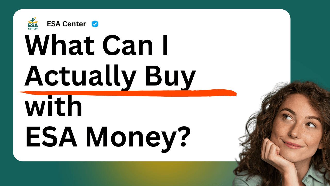 What Can I Actually Buy with ESA Money?